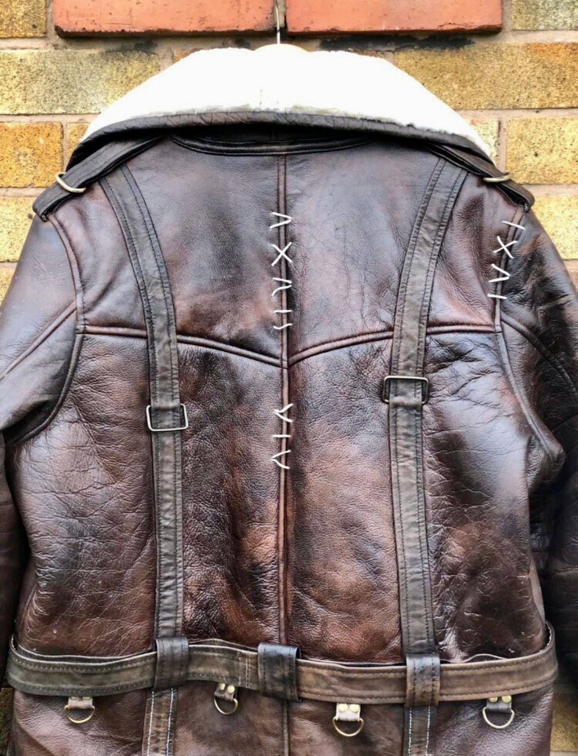 Cow Hide Leather Jacket For Men