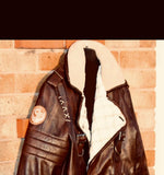 Cow Hide Leather Jacket For Men